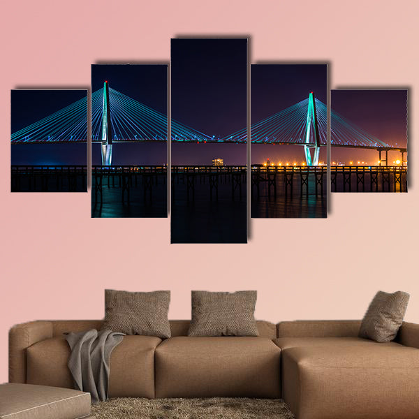 The Arthur Ravenel Bridge in Charleston, South Carolina wall art