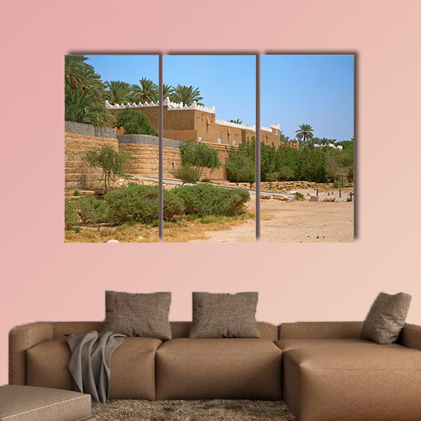 Streets of the old city Diriyah near Ar Riyadh, Kingdom of Saudi Arabia wall art