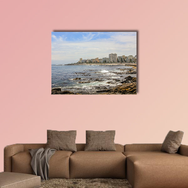 Panoramic view of Sea Point multi panel canvas wall art