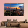 Sunset over Havana, Cuba multi panel canvas wall art