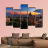 Sunset over Havana, Cuba multi panel canvas wall art