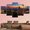 Sunset over Havana, Cuba multi panel canvas wall art