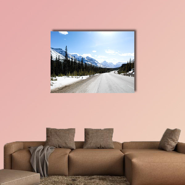 Highway 93-Kootenay Highway, Canadian Rockies Multi panel canvas wall art