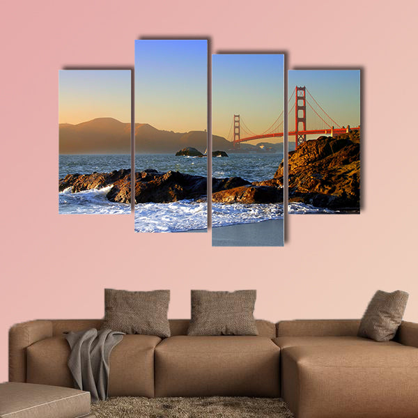Baker Beach is a state and national public beach on the Pacific Ocean wall art