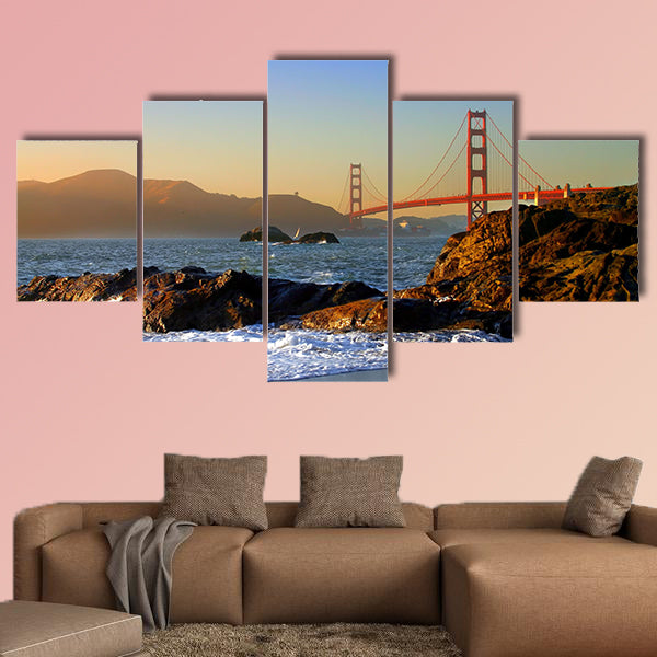 Baker Beach is a state and national public beach on the Pacific Ocean wall art