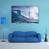 The Ocean wave with full pressure, Multi Panel Canvas Wall Art