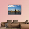 View of the port of Amsterdam, the biggest cocoa harbor canvas wall art