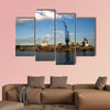 View of the port of Amsterdam, the biggest cocoa harbor canvas wall art