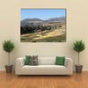 The landscape near Mekele in Ethiopia multi panel canvas wall art