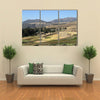 The landscape near Mekele in Ethiopia multi panel canvas wall art