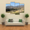 The landscape near Mekele in Ethiopia multi panel canvas wall art