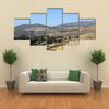 The landscape near Mekele in Ethiopia multi panel canvas wall art