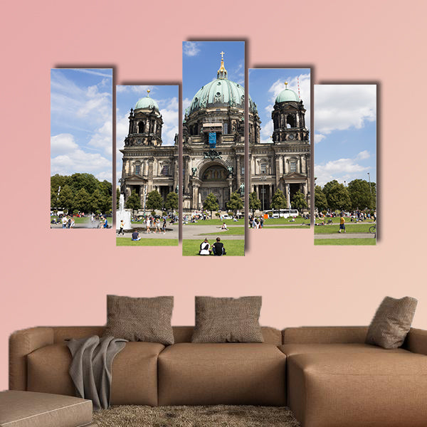 Famous landmark on the Museum Island in the Mitte district of Berlin wall art