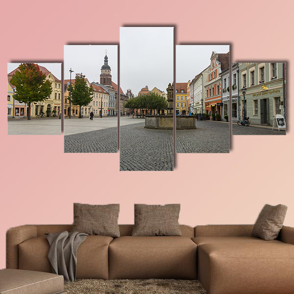 The historic part of town Alt Markt multi panel canvas wall art