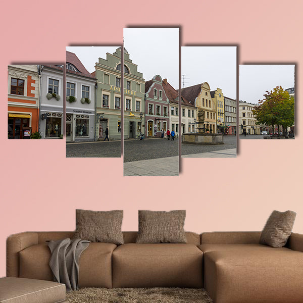 Cottbus, the second-largest city in federal state of Brandenburg wall art