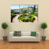 Genera life Garden in the Alhambra - Granada – Spain Multi panel canvas wall art