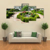 Genera life Garden in the Alhambra - Granada – Spain Multi panel canvas wall art