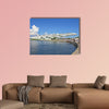 Side view of Museu do Amanha in Rio de Janeiro multi panel canvas wall art