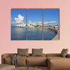 Side view of Museu do Amanha in Rio de Janeiro multi panel canvas wall art