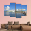 Side view of Museu do Amanha in Rio de Janeiro multi panel canvas wall art