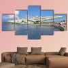 Side view of Museu do Amanha in Rio de Janeiro multi panel canvas wall art