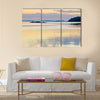 Sunset in the swedish archipelago multi panel canvas wall art