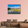 Panoramic aerial view of Trier in a beautiful summer day, wall art