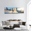 Dancing Fountains of Burj Khalifa Dubai, UAE panoramic canvas wall art