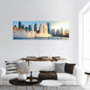 Dancing Fountains of Burj Khalifa Dubai, UAE panoramic canvas wall art