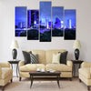 Panoramic view of Tallinn city Multi panel canvas wall art