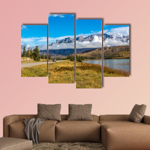 Jasper National Park, Alberta Canada Multi panel canvas wall art
