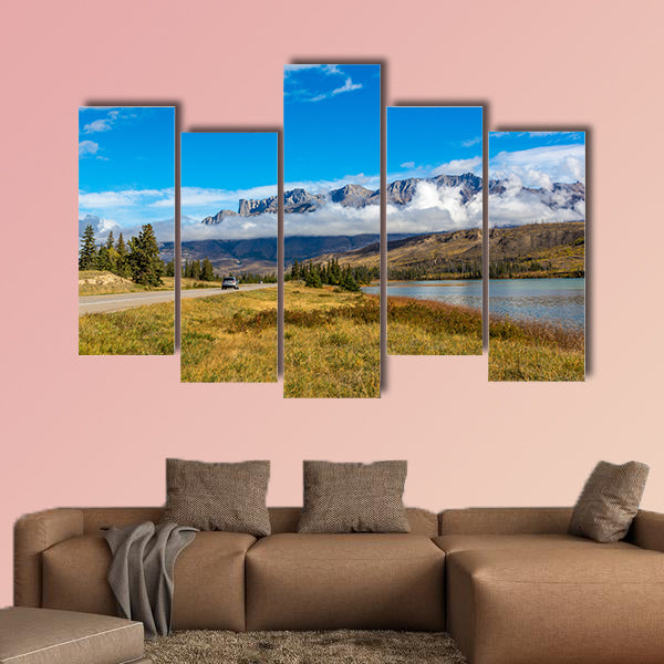 Jasper National Park, Alberta Canada Multi panel canvas wall art
