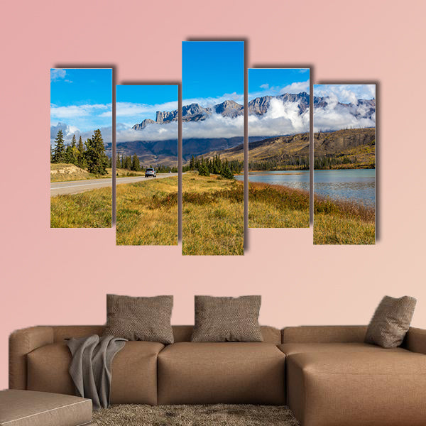 Jasper National Park, Alberta Canada Multi panel canvas wall art