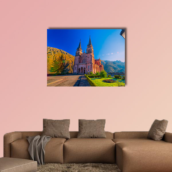 Sanctuary of Covadonga Asturias Spain multi panel canvas wall art
