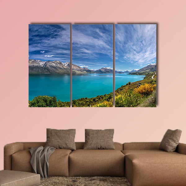 Lake Wakatipu between Queentown and Glenorchy, Otago,  wall art