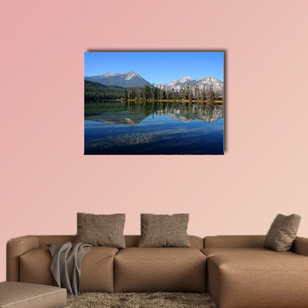 Located in the Saw tooth Mountain Range, Idaho Multi panel canvas wall art