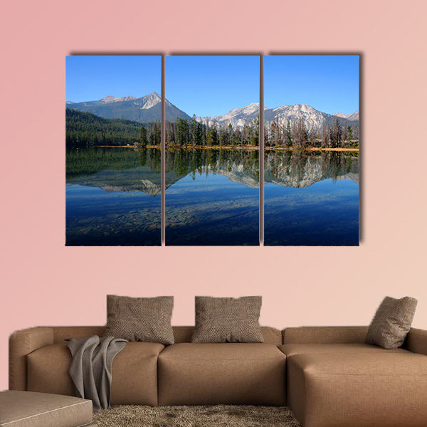 Located in the Saw tooth Mountain Range, Idaho Multi panel canvas wall art