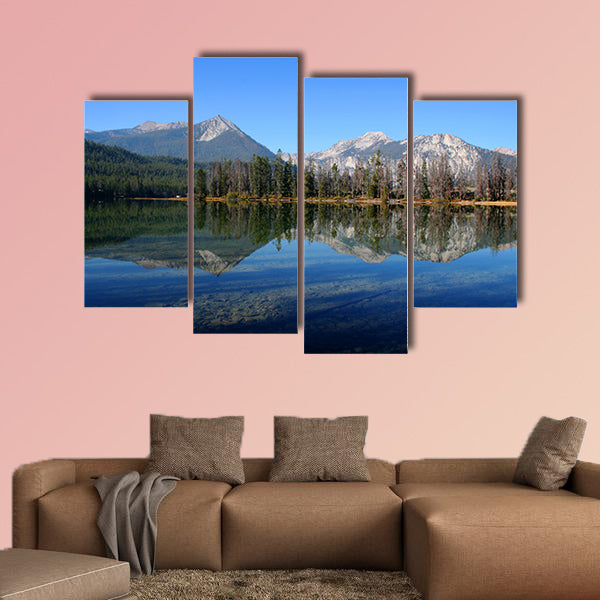 Located in the Saw tooth Mountain Range, Idaho Multi panel canvas wall art