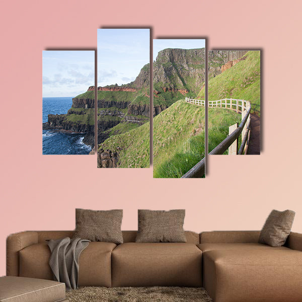 Giants Causeway Coastal Footpath; County Antrim; Northern Ireland, wall art