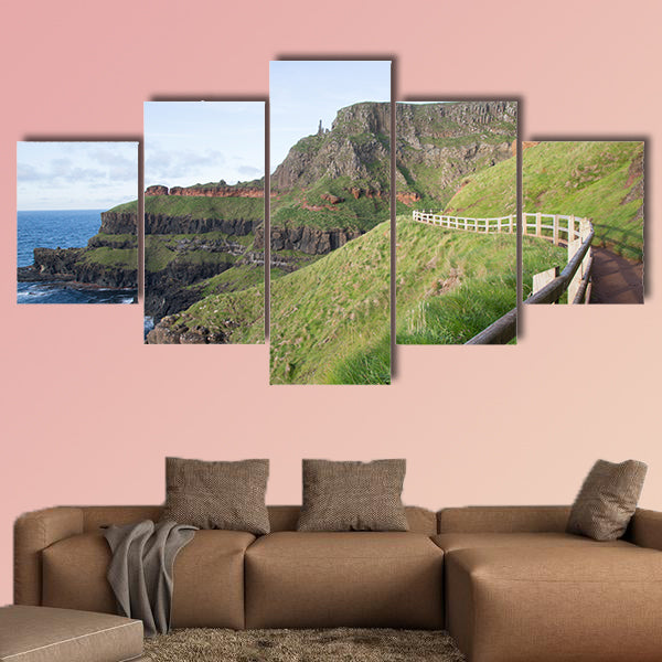 Giants Causeway Coastal Footpath; County Antrim; Northern Ireland, wall art