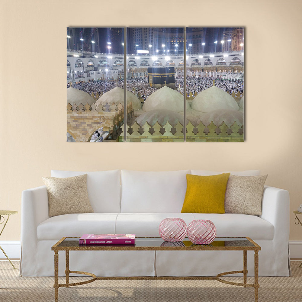 Holy Kaaba MECCA, SAUDI ARABIA, multi panel canvas wall art