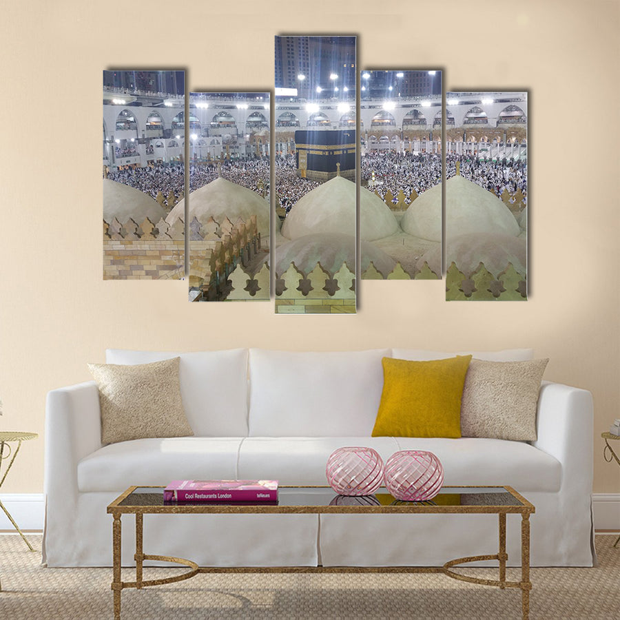 Holy Kaaba MECCA, SAUDI ARABIA, multi panel canvas wall art