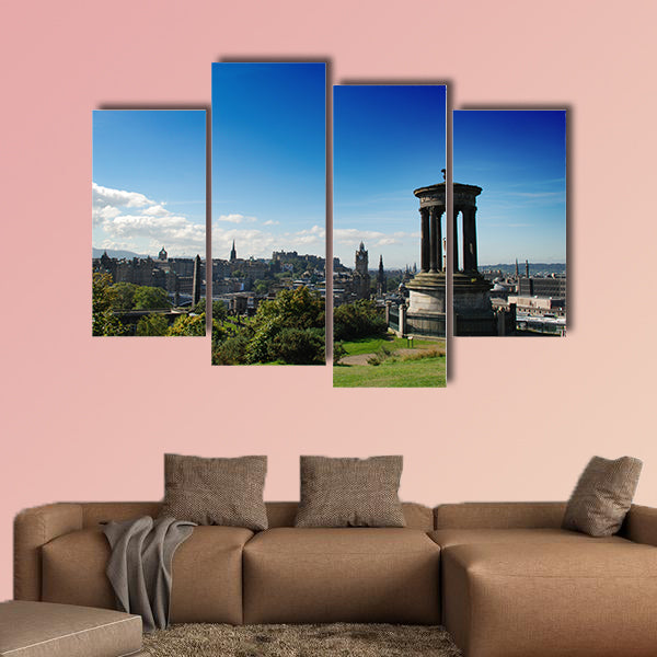 Calton Hill, Edinburgh multi panel canvas wall art