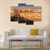 Ruins of the largest Colosseum in North Africa Multi panel canvas wall art