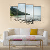 The tropical island of sao tome Multi panel canvas wall art