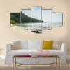 The tropical island of sao tome Multi panel canvas wall art