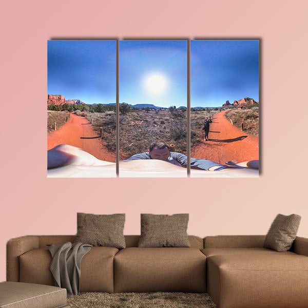 Bell Rock is a popular tourist attraction just north of the Village wall art