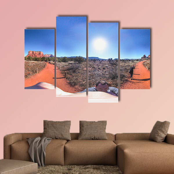 Bell Rock is a popular tourist attraction just north of the Village wall art