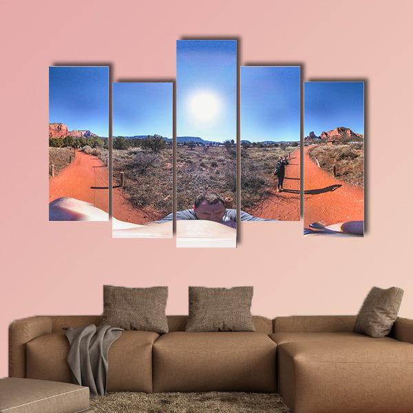 Bell Rock is a popular tourist attraction just north of the Village wall art