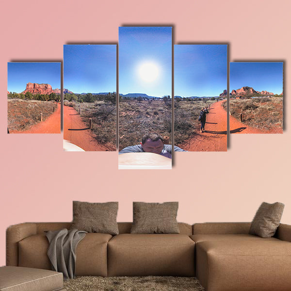 Bell Rock is a popular tourist attraction just north of the Village wall art